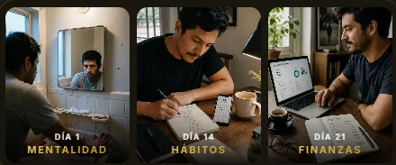 Personas viviendo el desafío Triple Impacto